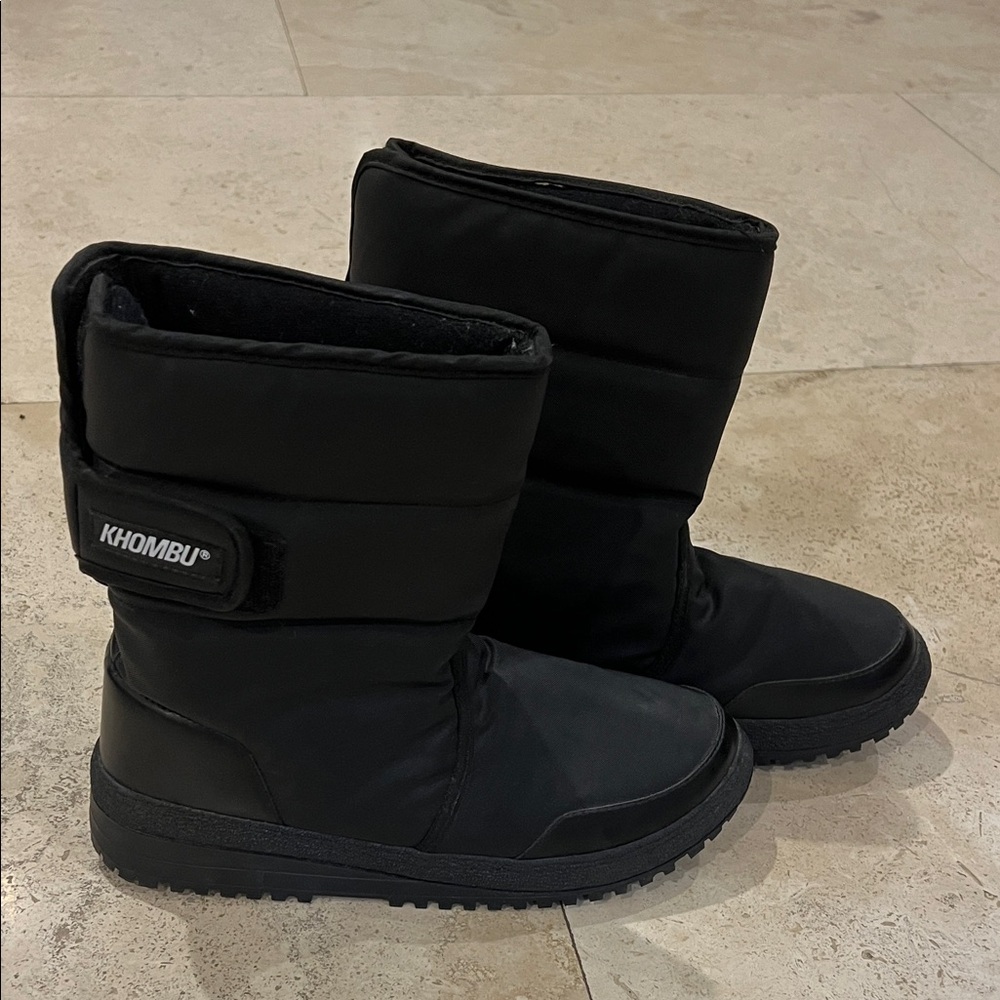 Men's Waterproof Winter Snow Boots Non-Slip Outdoor